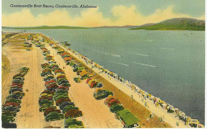 Gvill Boat Race in 1940s